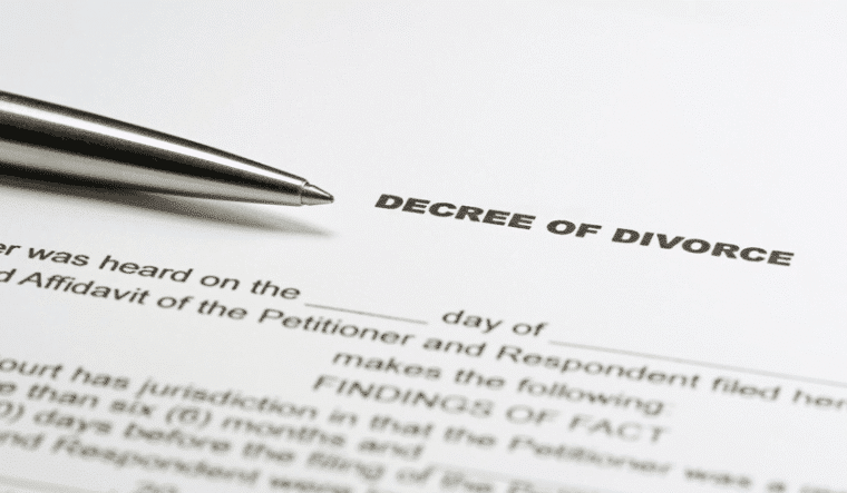 certified translation divorce certificate