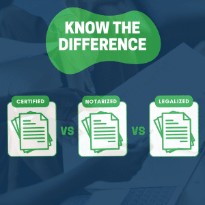 The Difference Between Certified, Legalized, and Notarized Translations in Thailand
